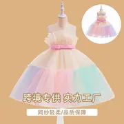 Princess Dress for Baby Girl Birthday Fashionable Mesh Dress — feature 13
