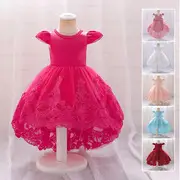 Princess Dress for Baby Girl Birthday Fashionable Mesh Dress — feature 15