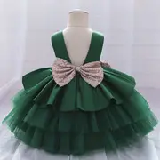 Princess Dress for Baby Girl Birthday Fashionable Mesh Dress — feature 3