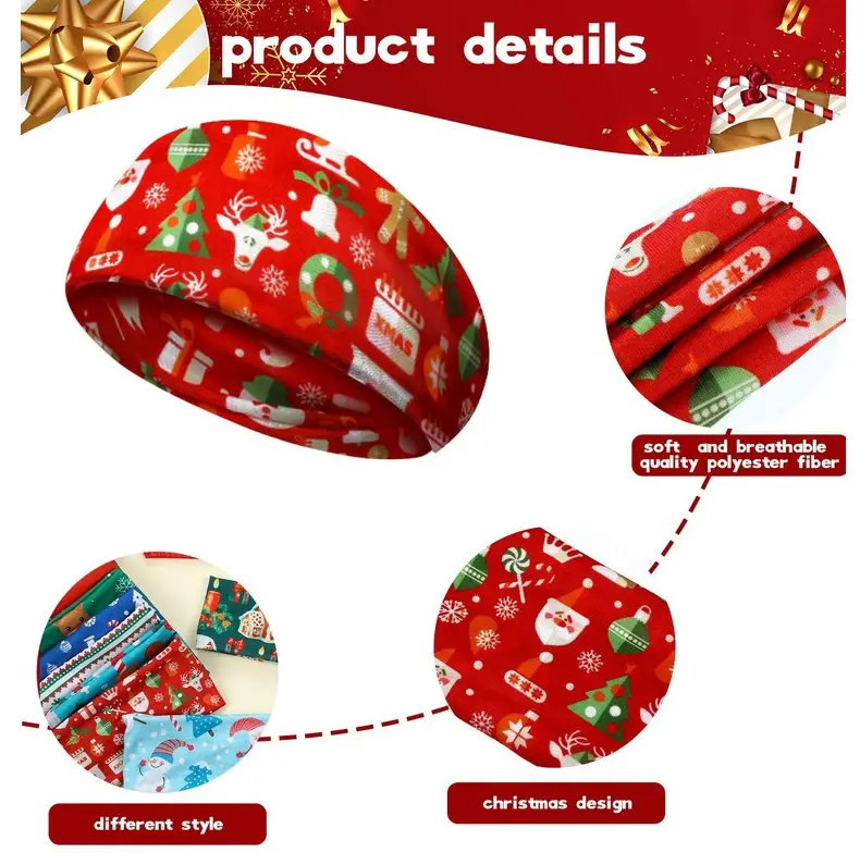 Christmas New Women's Sports Fitness Headband — feature 7