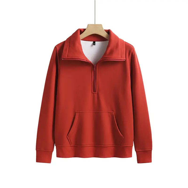 Women Fleece Hoodie Purple Korean Style 2025 - Image 2