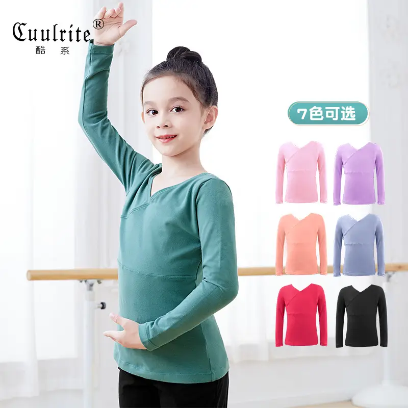Girls Black V-Neck Dance T-Shirt Set - Image 14
