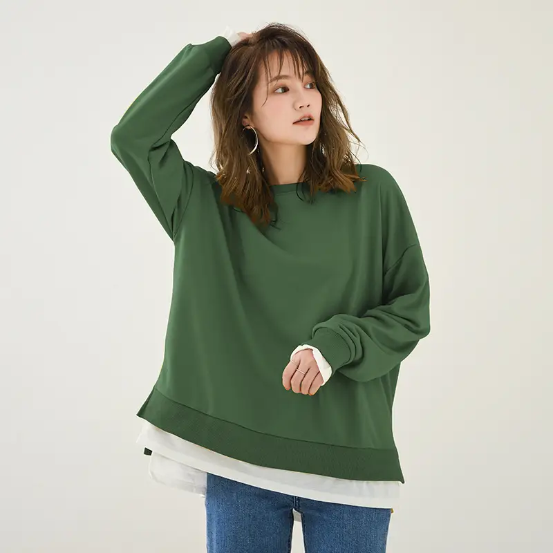 Japanese Style Knitted Commuter Pullover Sweater Blue