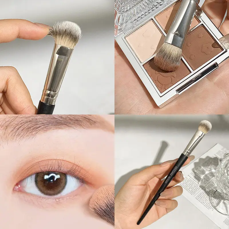 Gecomo Large Eyeshadow Brush Soft Bristles Easy Blend - Image 4