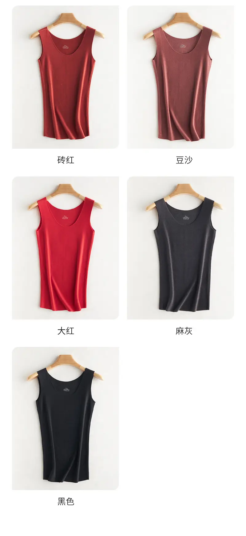 Women's Purple Thermal Sleeve Vest Slim Fit Round Neck — feature 11