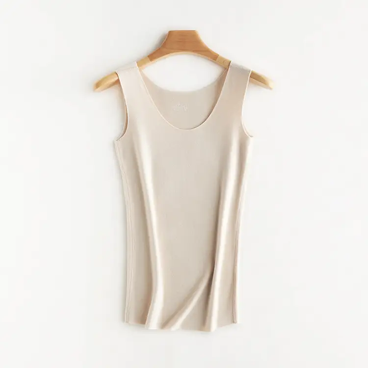 Women's Purple Thermal Sleeve Vest Slim Fit Round Neck - Image 3