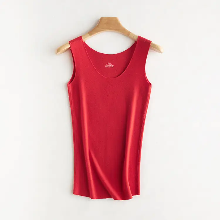 Women's Purple Thermal Sleeve Vest Slim Fit Round Neck - Image 4