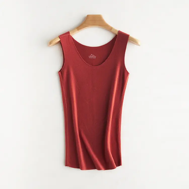 Women's Purple Thermal Sleeve Vest Slim Fit Round Neck - Image 7