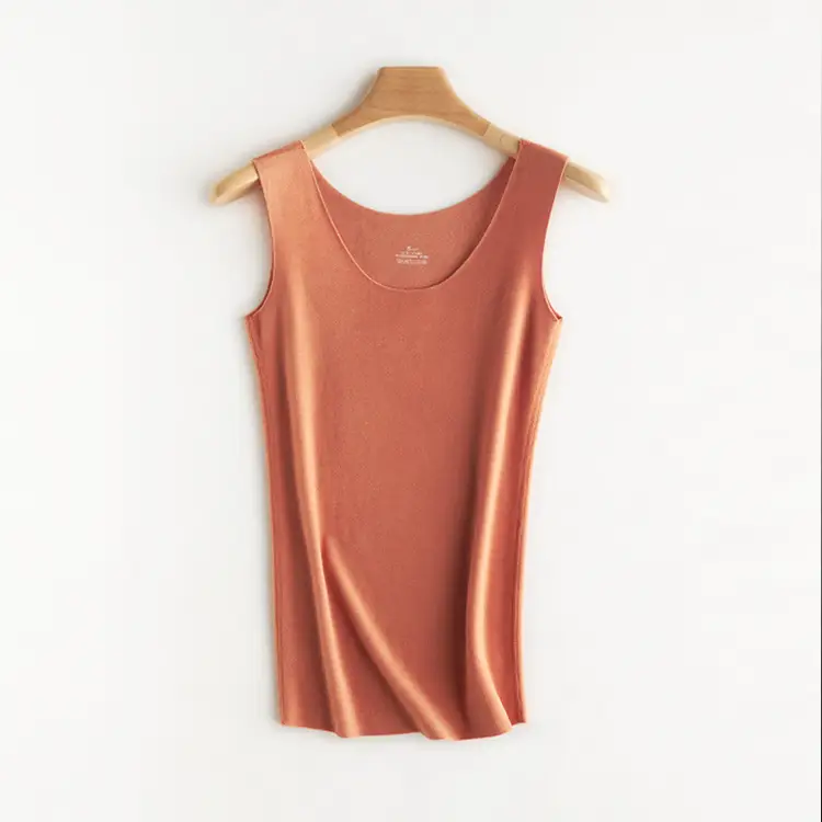 Women's Purple Thermal Sleeve Vest Slim Fit Round Neck - Image 8