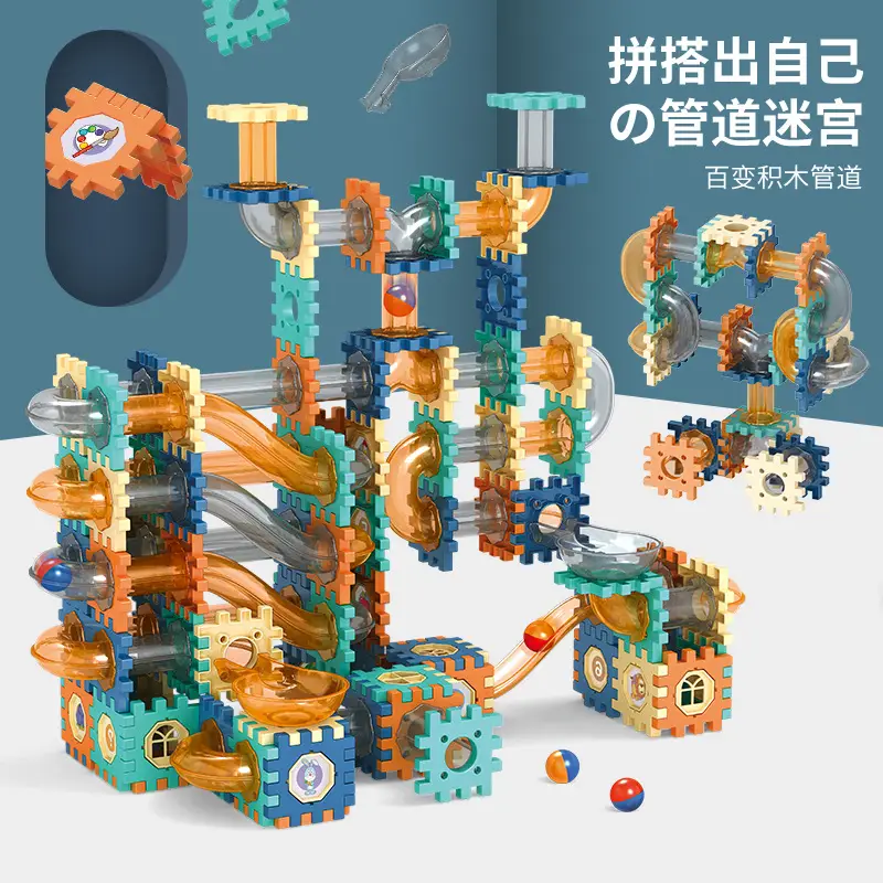Variable Color Ball Building Blocks Puzzle for Kids - Image 10