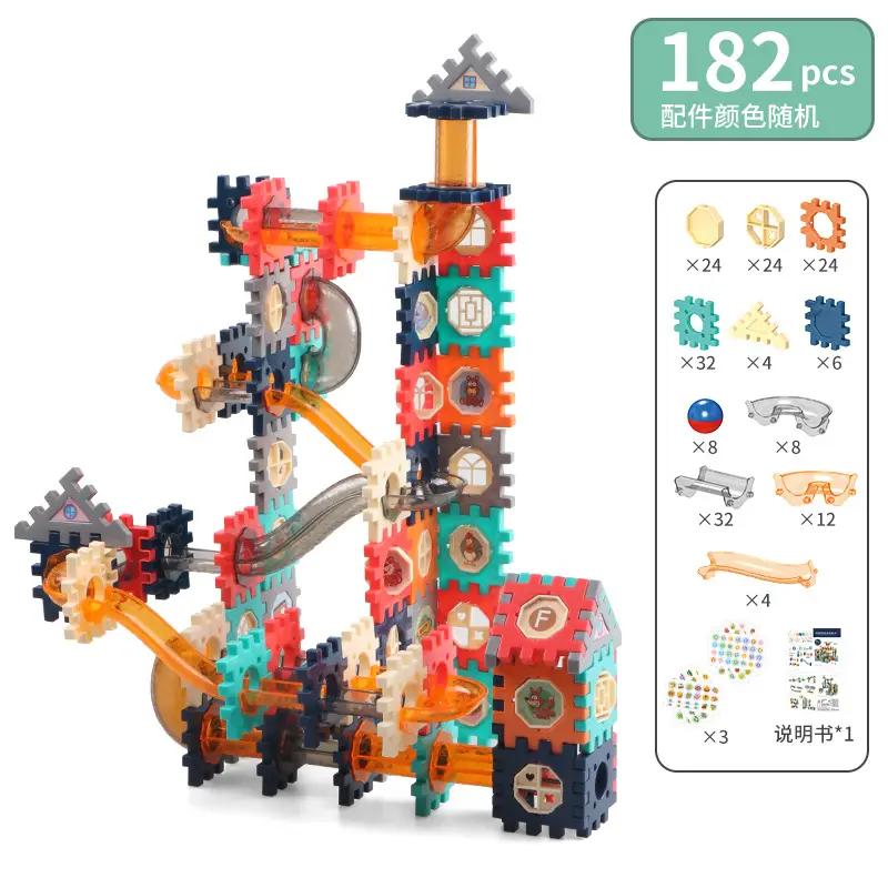 Variable Color Ball Building Blocks Puzzle for Kids - Image 3