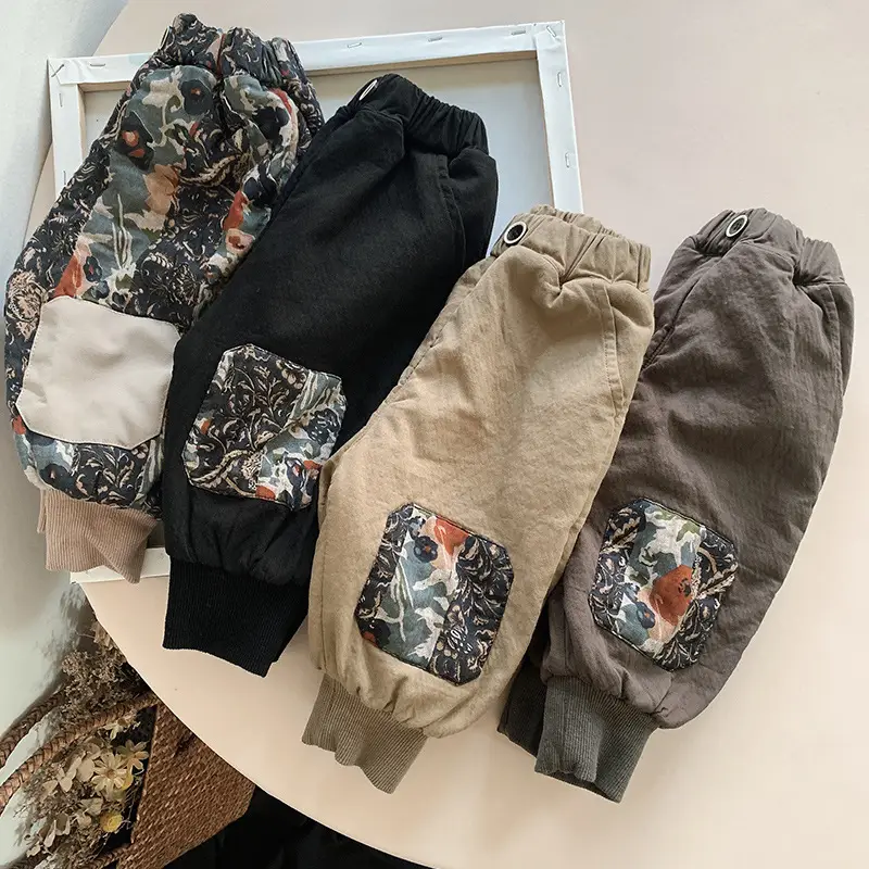 Winter Fleece Lined Pants for Boys Girls 2025 - Image 4