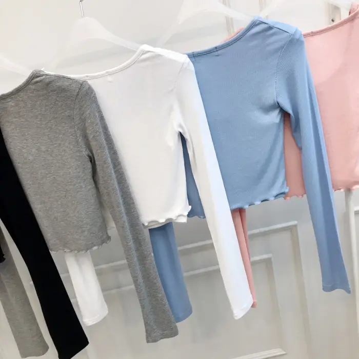Black Long Sleeve Cardigan & Gray Skirt Two-Piece Set for Women — feature 24