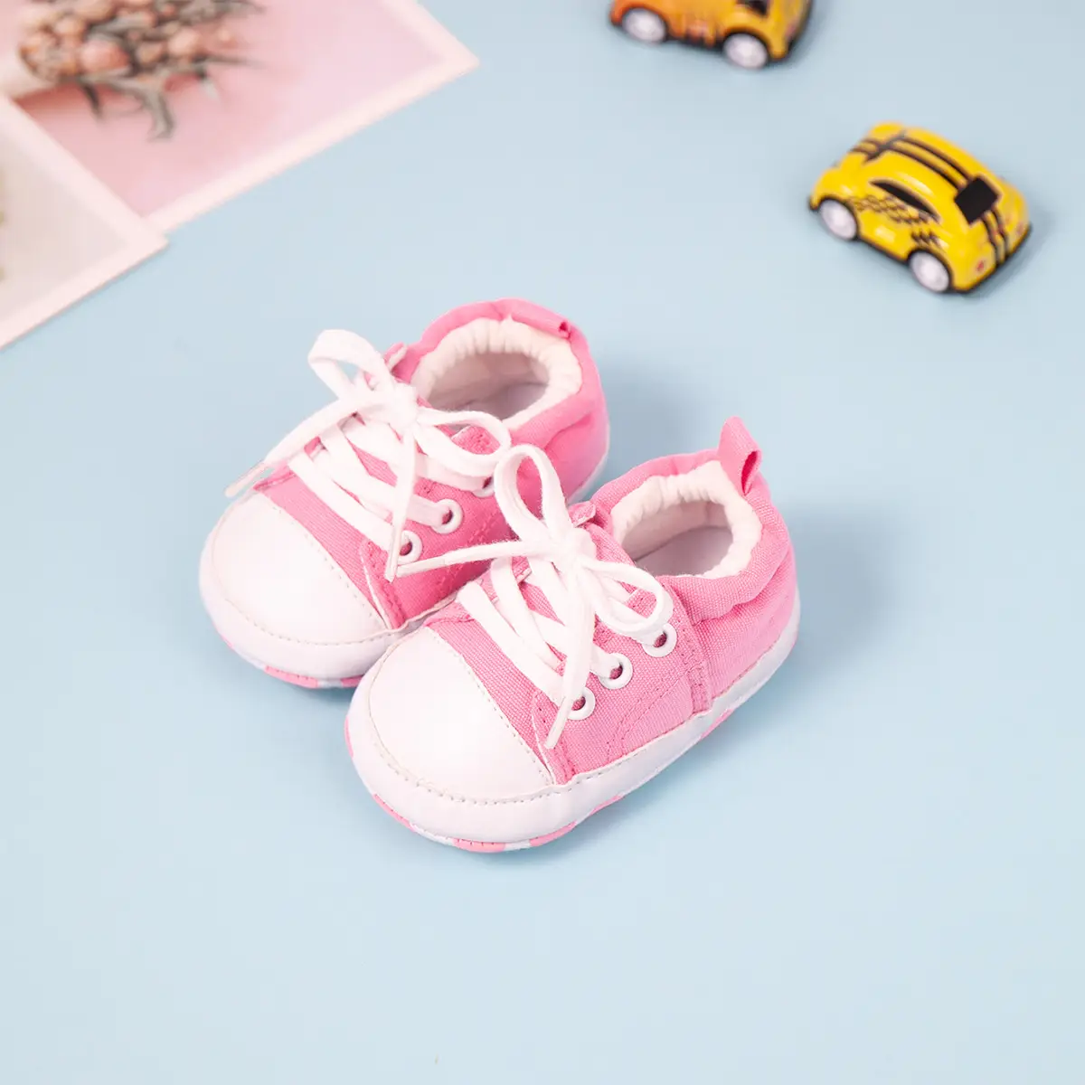 Toddler Shoes White Non-Slip Soft Sole - Image 3