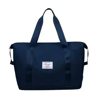 Pink Logo Travel Fitness Bag Large Capacity