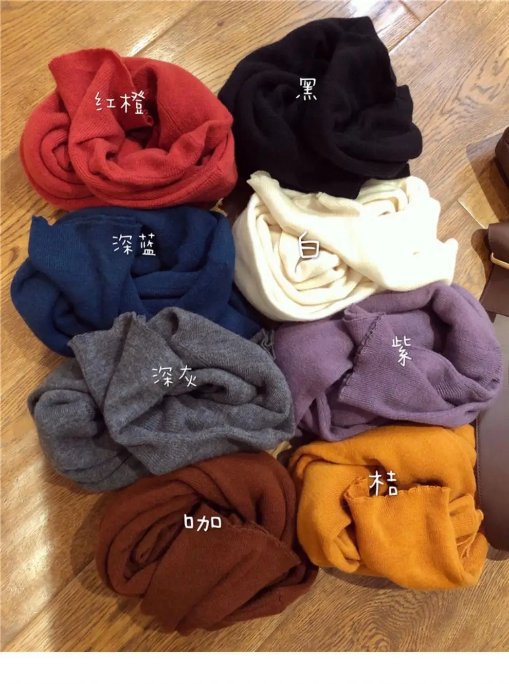 Women High Collar Knitted Sweater Purple Winter Top — feature 4