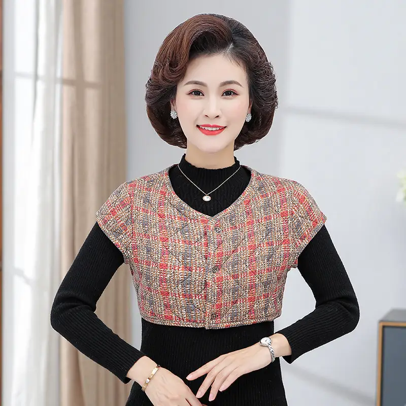Warm Shoulder Protectors for Elderly Women Winter Wear