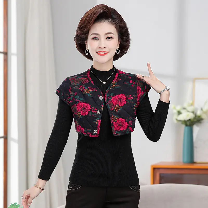 Warm Shoulder Protectors for Elderly Women Winter Wear