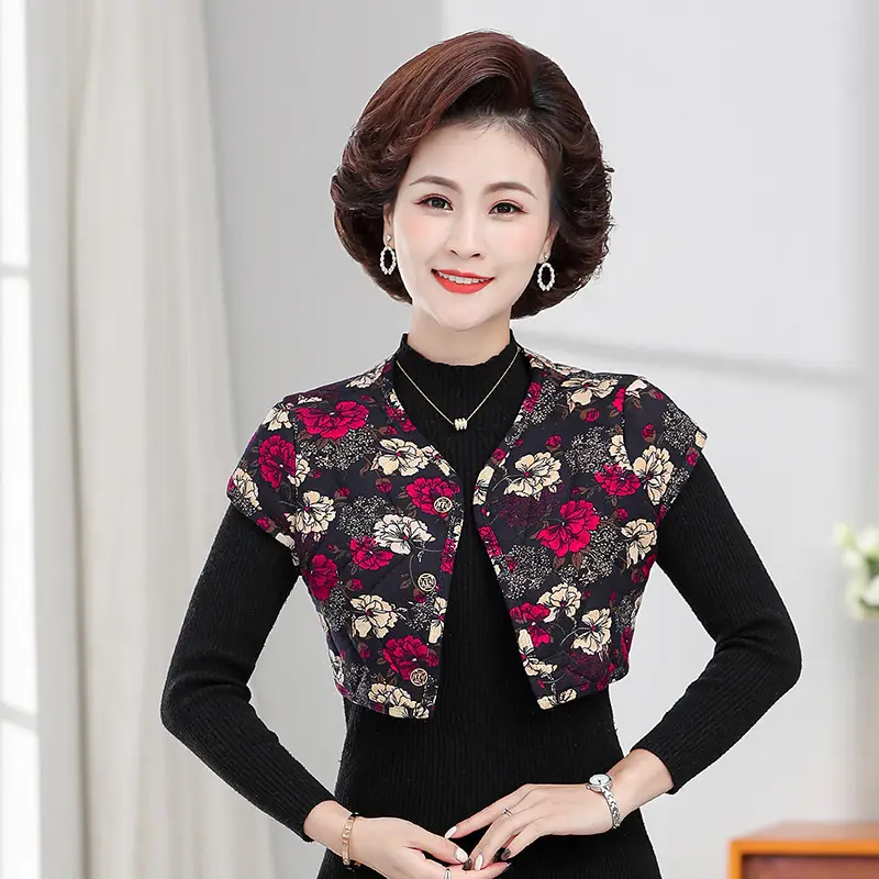 Warm Shoulder Protectors for Elderly Women Winter Wear