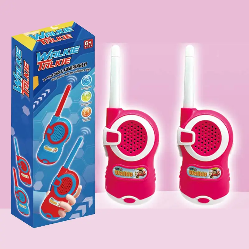 Children's Wireless Call Toy 2-Pack Pink Cartoon