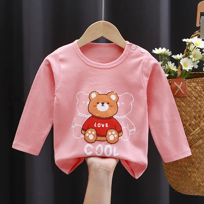 Children's Cotton T-Shirt Yellow Smile Print - Image 15
