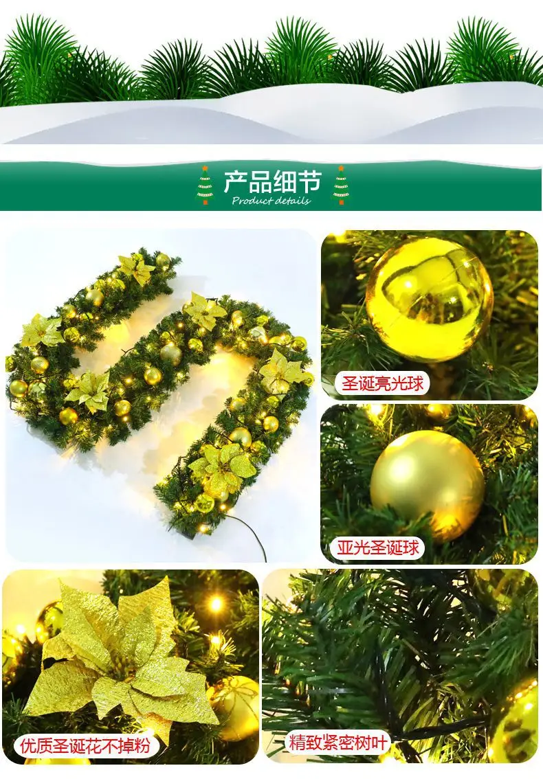 2.7m Christmas Tree Wreath with Pinecones and Red Berries — feature 13