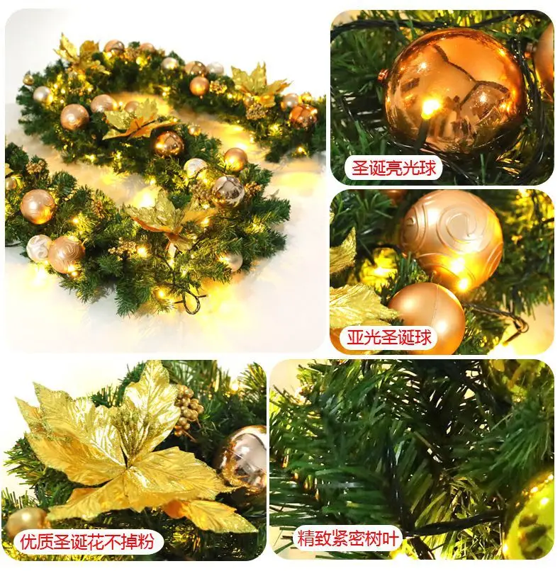 2.7m Christmas Tree Wreath with Pinecones and Red Berries — feature 15