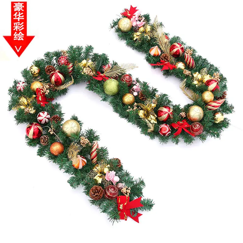 2.7m Christmas Tree Wreath with Pinecones and Red Berries — feature 5