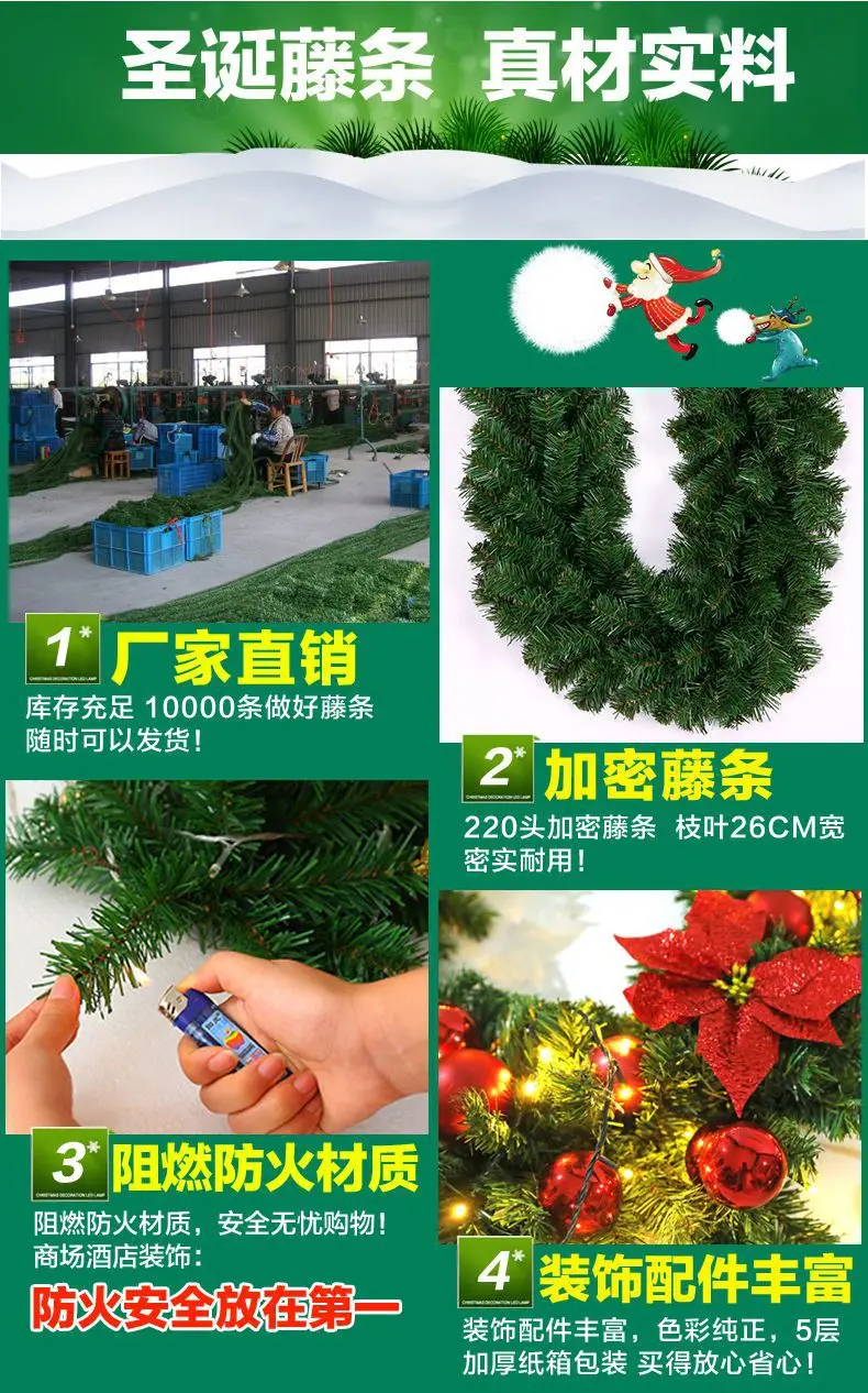 2.7m Christmas Tree Wreath with Pinecones and Red Berries — feature 7