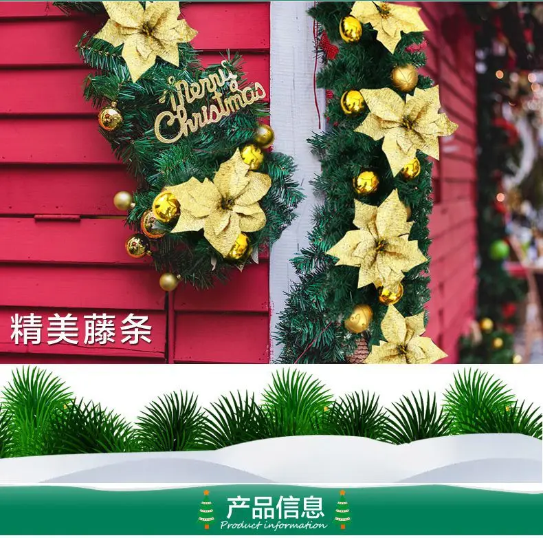 2.7m Christmas Tree Wreath with Pinecones and Red Berries — feature 8