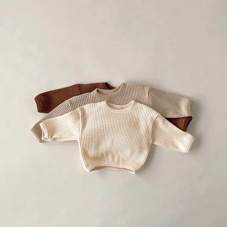 Baby Waffle T-Shirt Boys Autumn Top