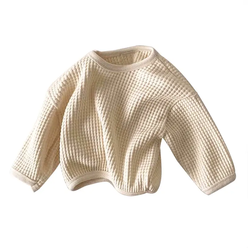 Baby Waffle T-Shirt Boys Autumn Top