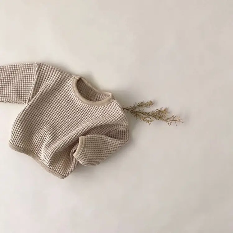 Baby Waffle T-Shirt Boys Autumn Top