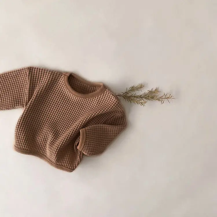Baby Waffle T-Shirt Boys Autumn Top