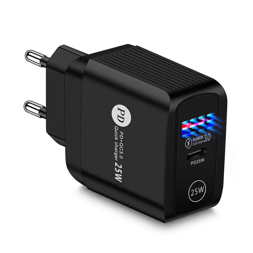 25WPD Fast Charging Type-C Adapter 5A European American - Image 11