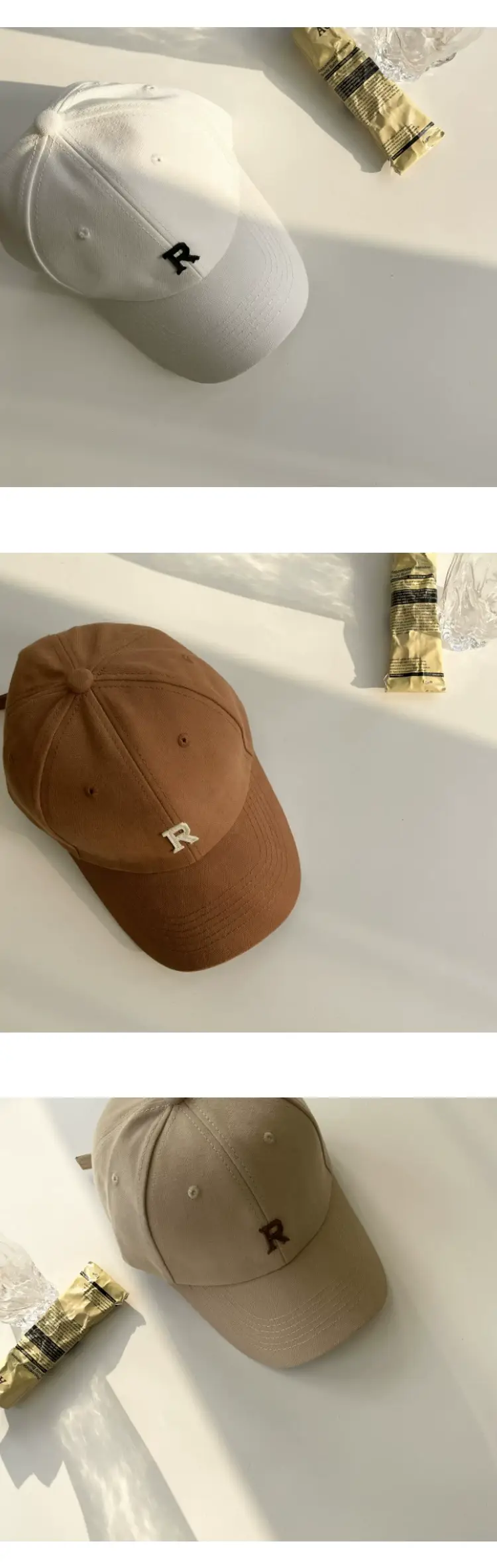 Women K-Style Baseball Cap Sunshade Peaked Cap — feature 8