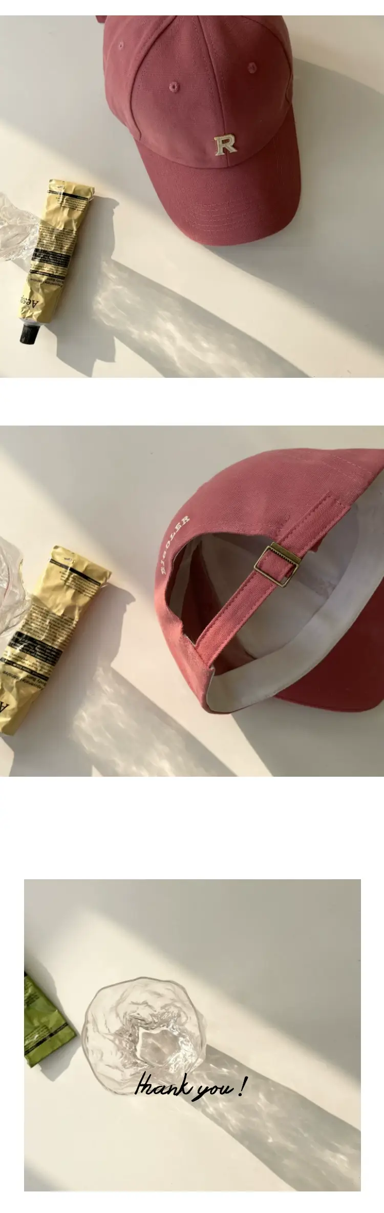 Women K-Style Baseball Cap Sunshade Peaked Cap — feature 9