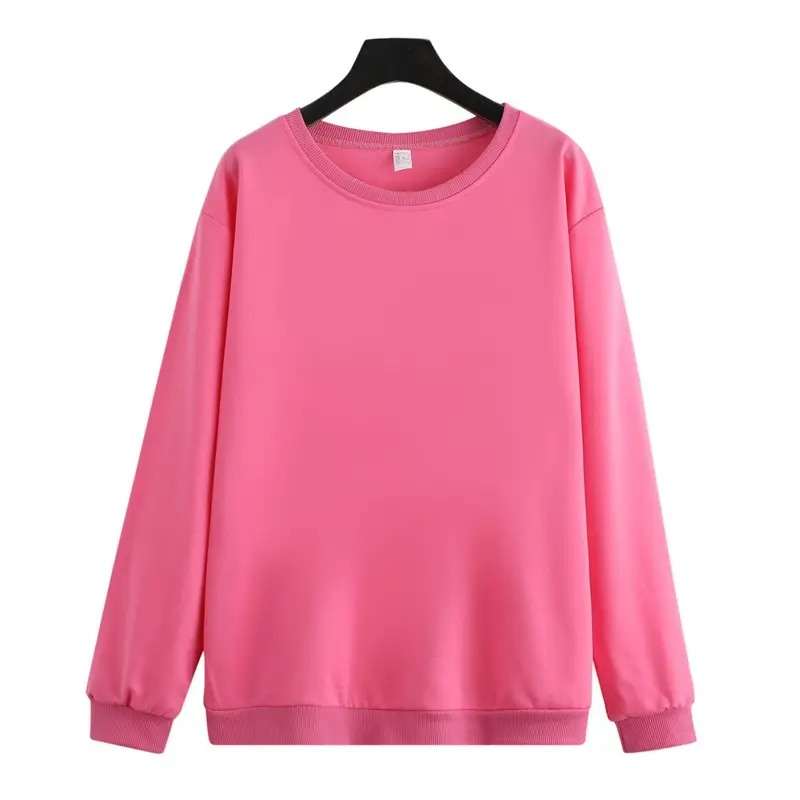 190g Crewneck Sweatshirt Women Autumn Winter Coat Loose Fit
