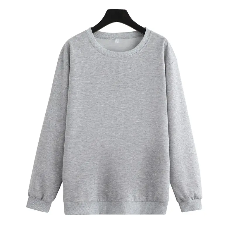 190g Crewneck Sweatshirt Women Autumn Winter Coat Loose Fit — feature 12