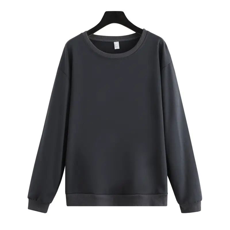 190g Crewneck Sweatshirt Women Autumn Winter Coat Loose Fit — feature 5