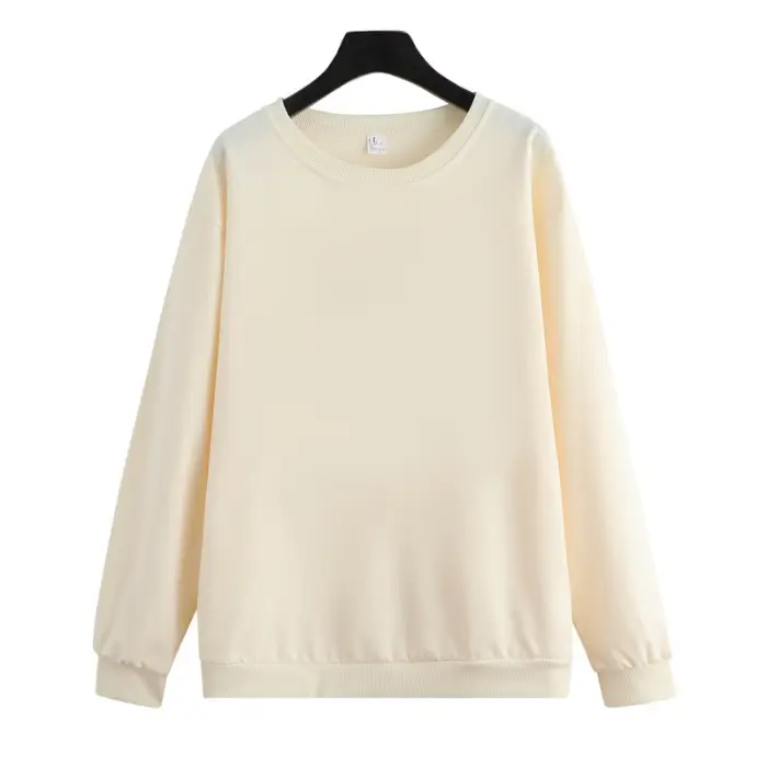 190g Crewneck Sweatshirt Women Autumn Winter Coat Loose Fit