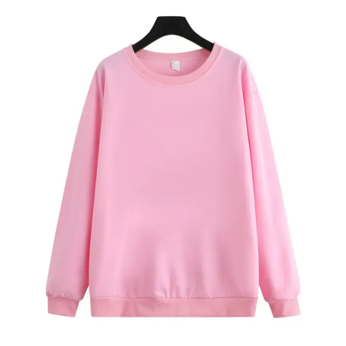 190g Crewneck Sweatshirt Women Autumn Winter Coat Loose Fit