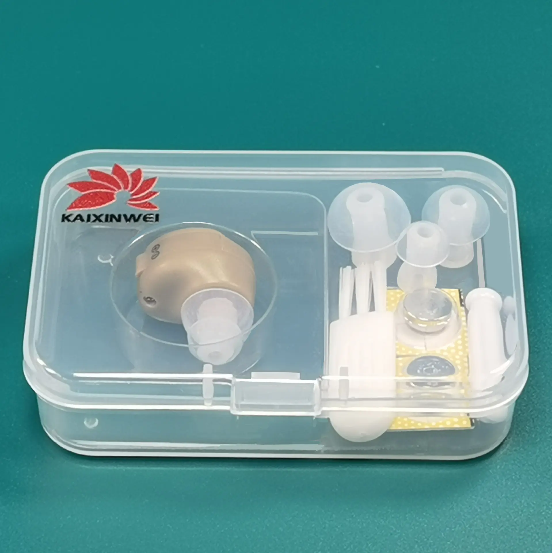 K80B Hearing Aid Headphone Amplifier Beige - Image 3