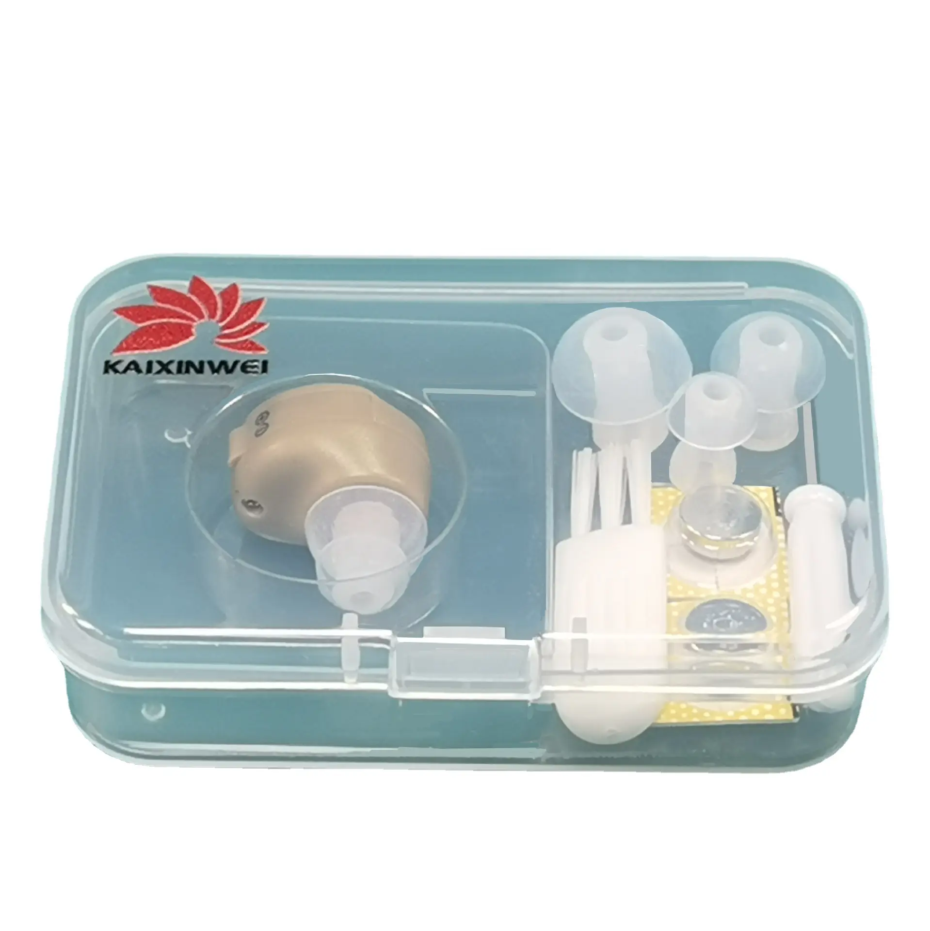 K80B Hearing Aid Headphone Amplifier Beige - Image 6