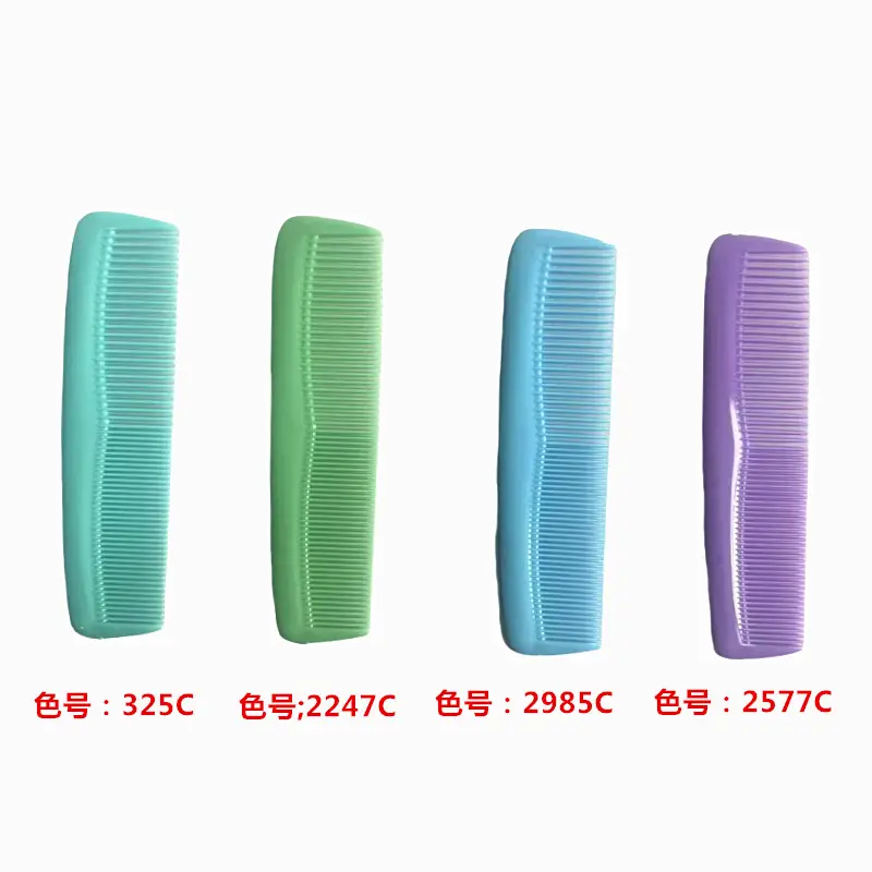 Blue Plastic Small Hair Combs for Kids Cutting - Image 15