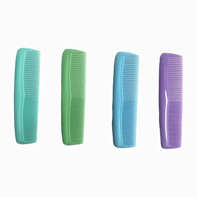 Blue Plastic Small Hair Combs for Kids Cutting — feature 10