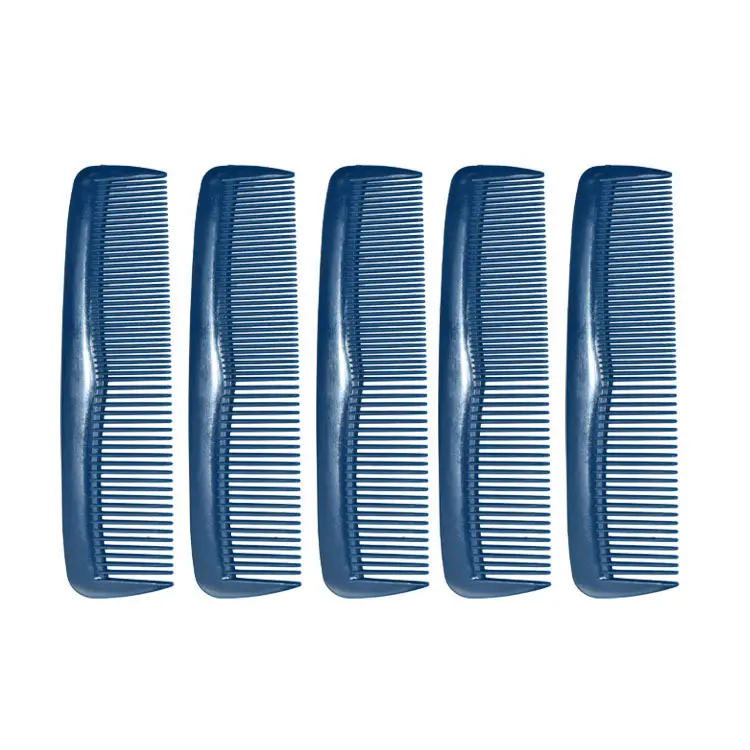 Blue Plastic Small Hair Combs for Kids Cutting — feature 4