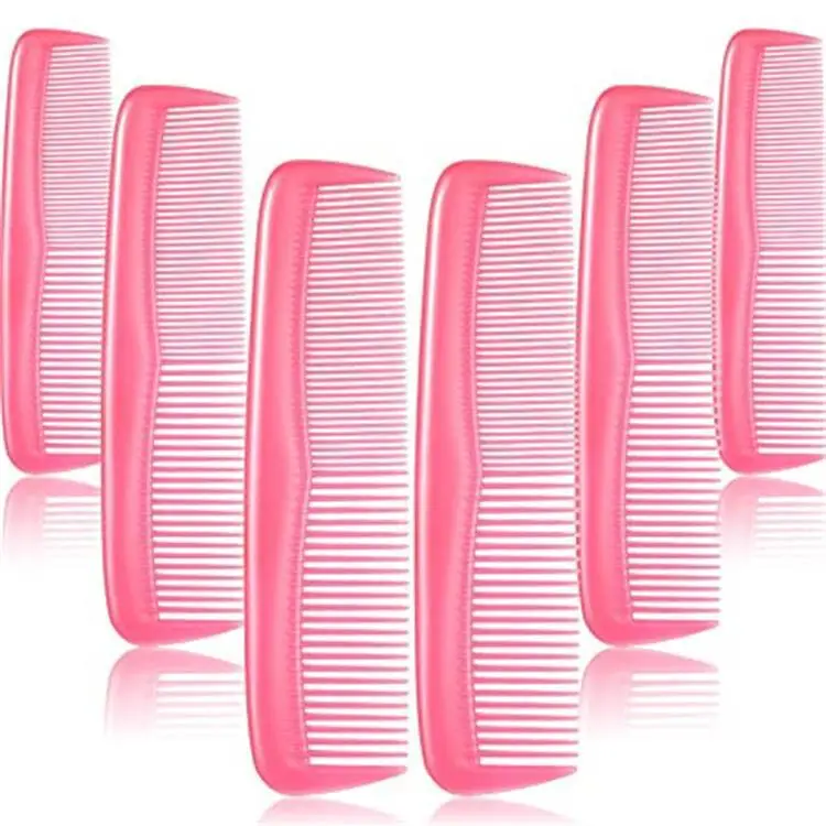 Blue Plastic Small Hair Combs for Kids Cutting — feature 5