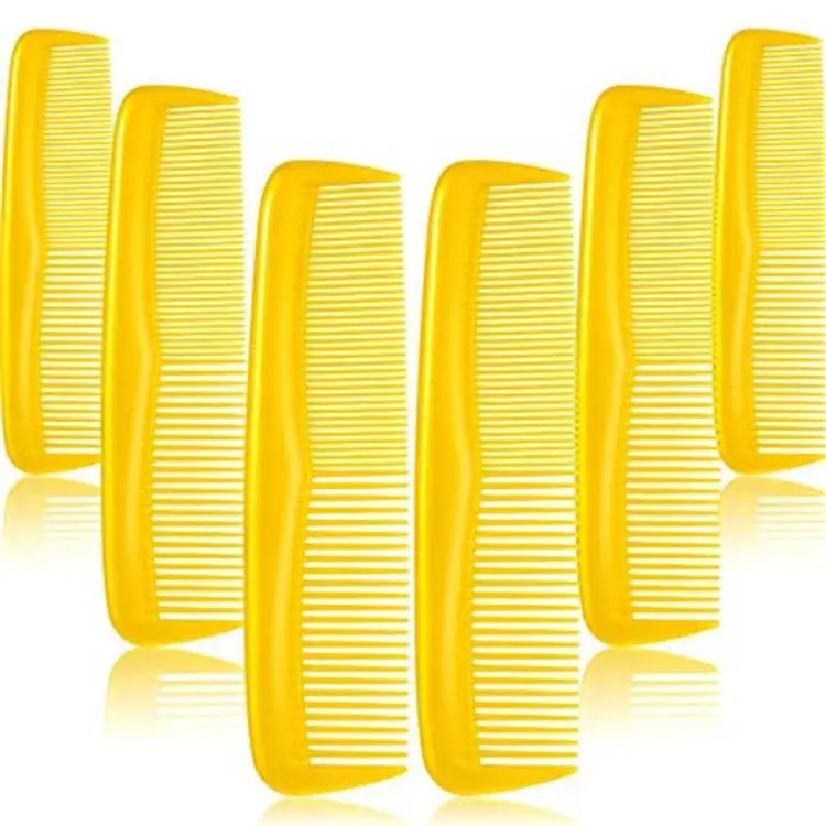 Blue Plastic Small Hair Combs for Kids Cutting — feature 8