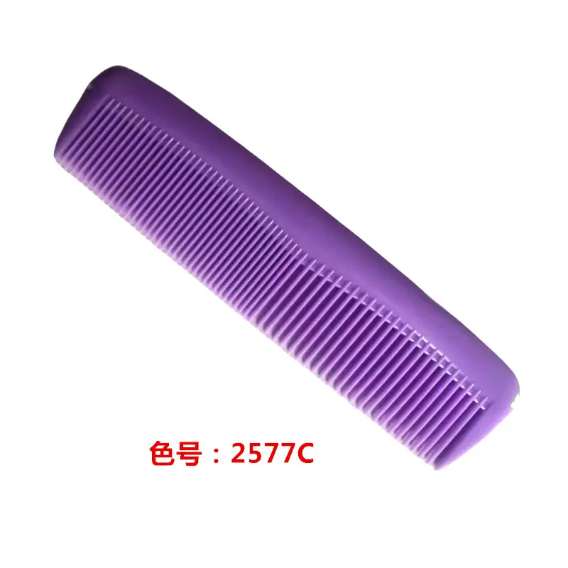 Blue Plastic Small Hair Combs for Kids Cutting - Image 9